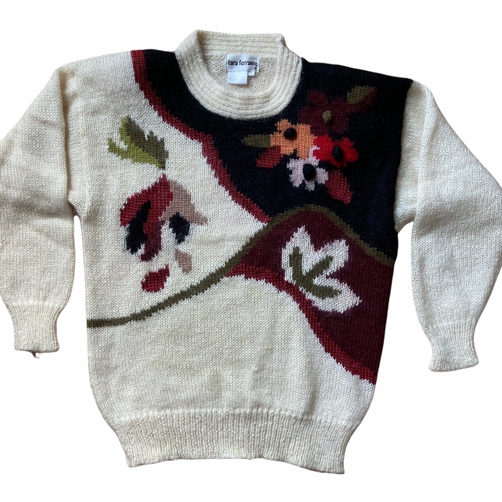 Vintage Women’s Mohair Wool Blend Sweater Large